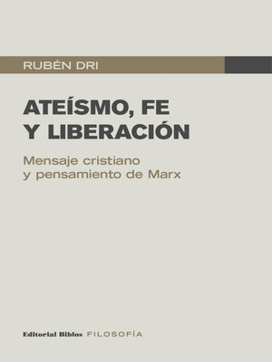 cover image of Ateísmo, fe y liberación